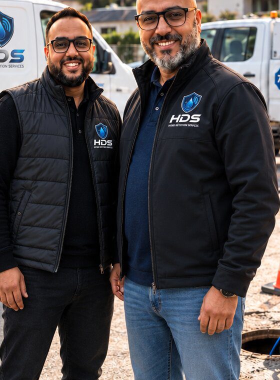 Saïd Tria et Jamel Trad, cofondateurs d’Hydro Détection Services à Beaune